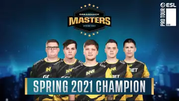 Na'Vi wins DreamHack Masters Spring 2021 Finals with a clean sweep