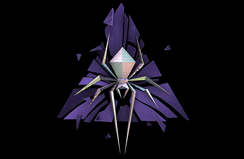 Shattered web opening