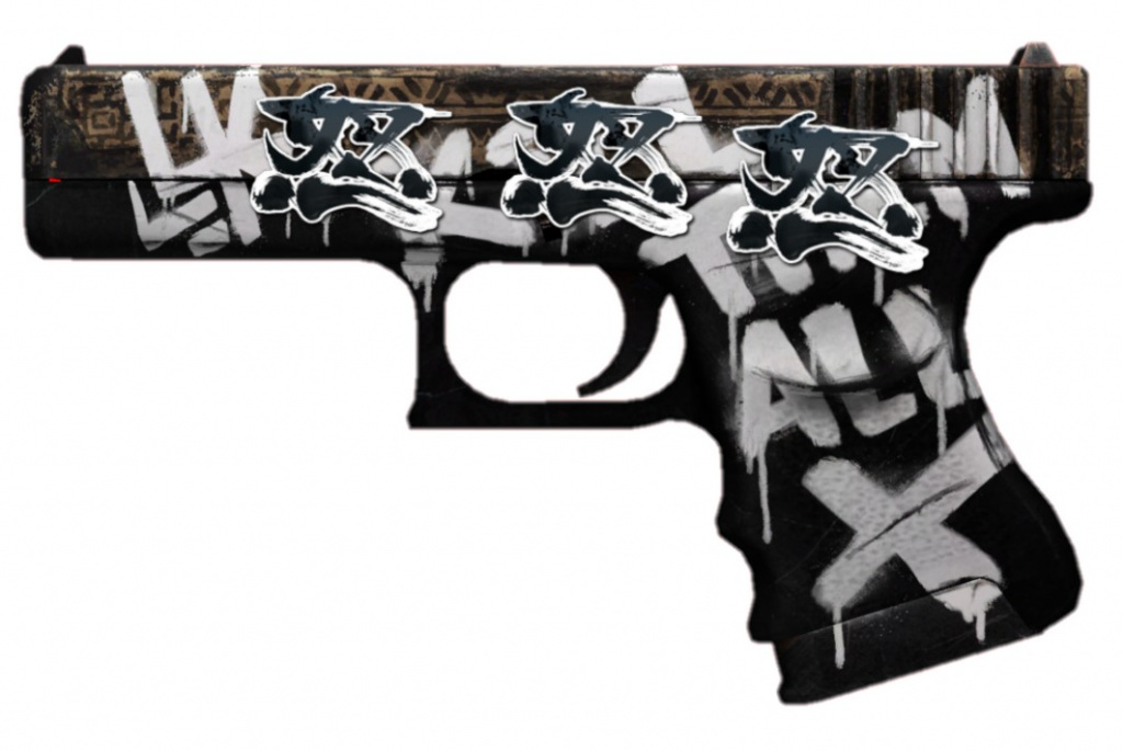 Top Five Cheap Glock Skin And Sticker Combinations