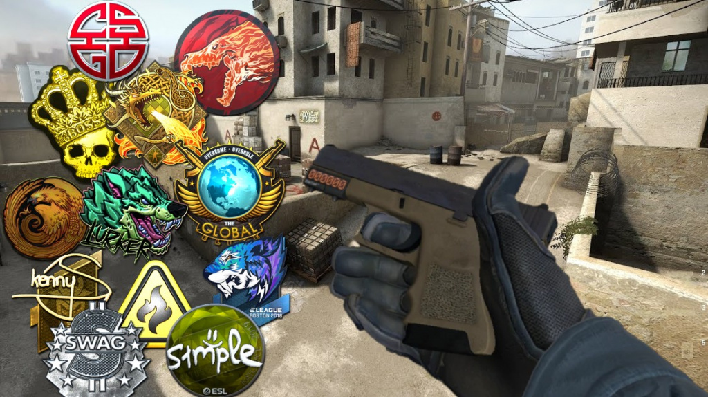 Can you take stickers off guns in cs go