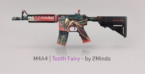 m4a4 tooth fairy classified gun skins Fractured case counter-strike