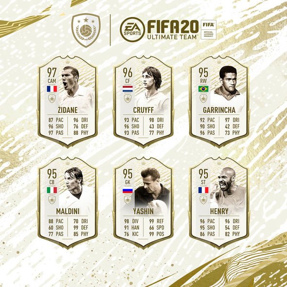 FIFA 20 Winter Refresh ICONS moments 