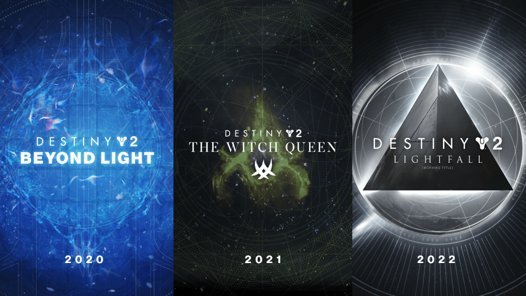 Destiny 2 beyond light, Destiny 2 the witch queen, destiny 2 light fall