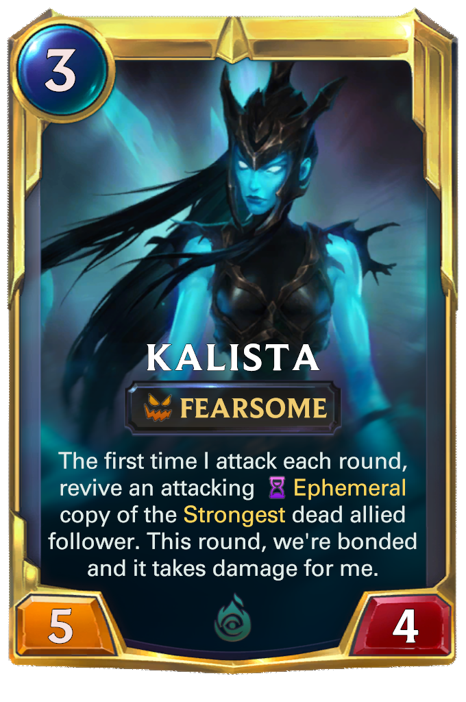 Kalista 1 Legends of Runeterra