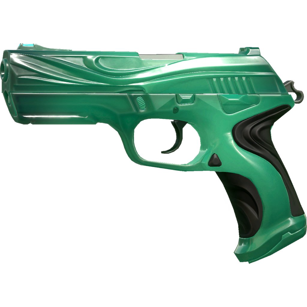 Green Pistol in Valorant
