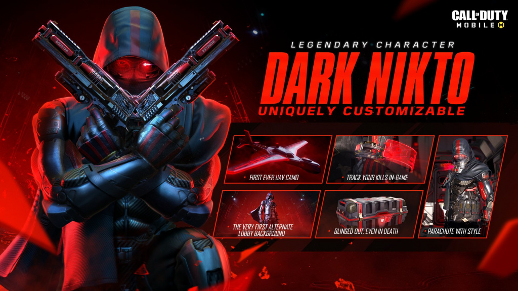 Cod Mobile Legendary Operator Dark Nikto How To Get And Free Lucky Draw Details Ginx Esports Tv