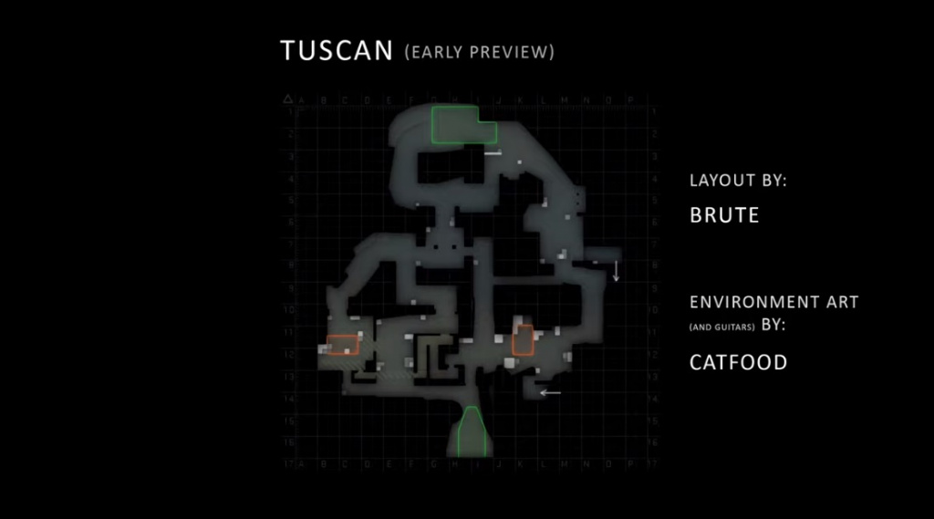 CS:GO Tuscan new map Valve catfood Brute map pool update