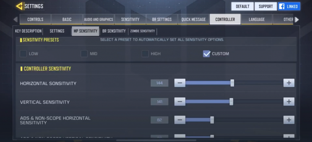 Best Controller Settings For Cod Mobile Ginx Esports Tv