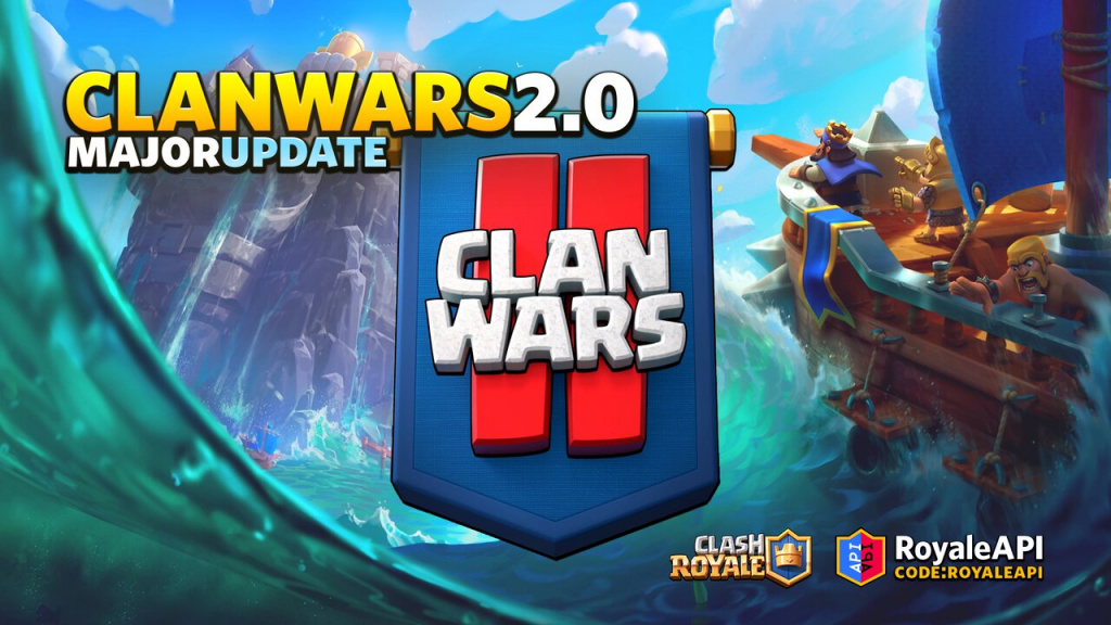 Clash Royale Clan Wars 2 Release date, PvE Boat Battles, duels and