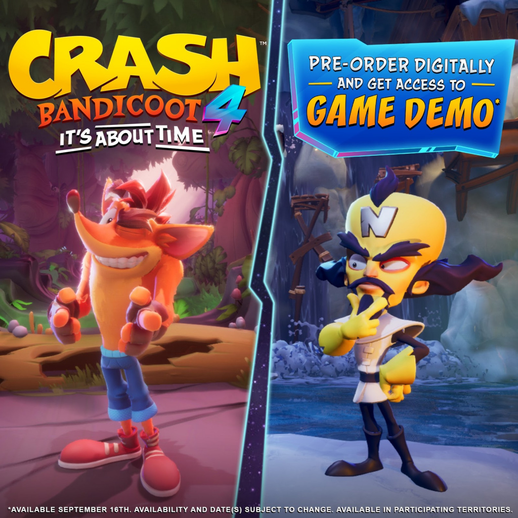 Crash Bandicoot 4 demo, how to get crash bandicoot 4 demo