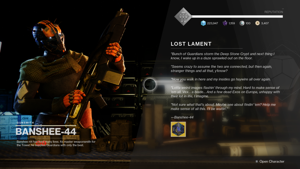 the lament exotic