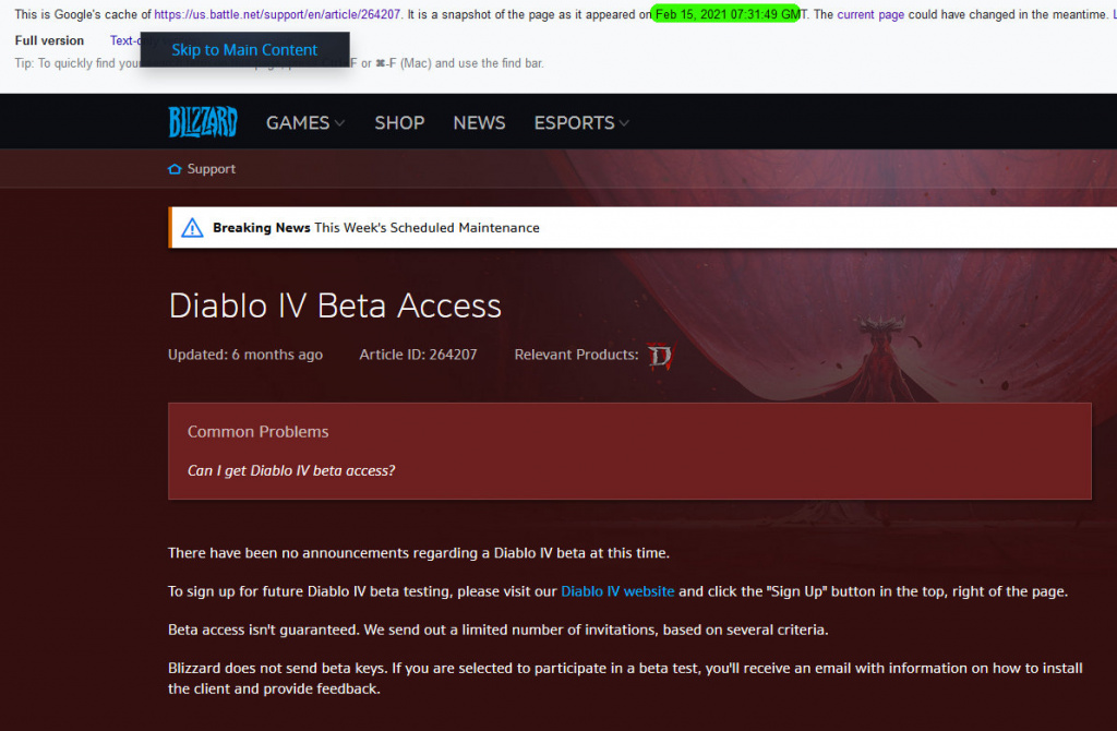 Diablo IV beta access page release date how to join
