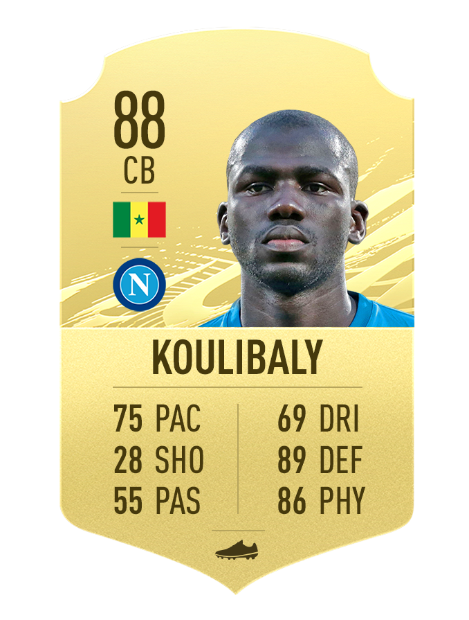 Koulibaly Napoli FIFA 21 rating