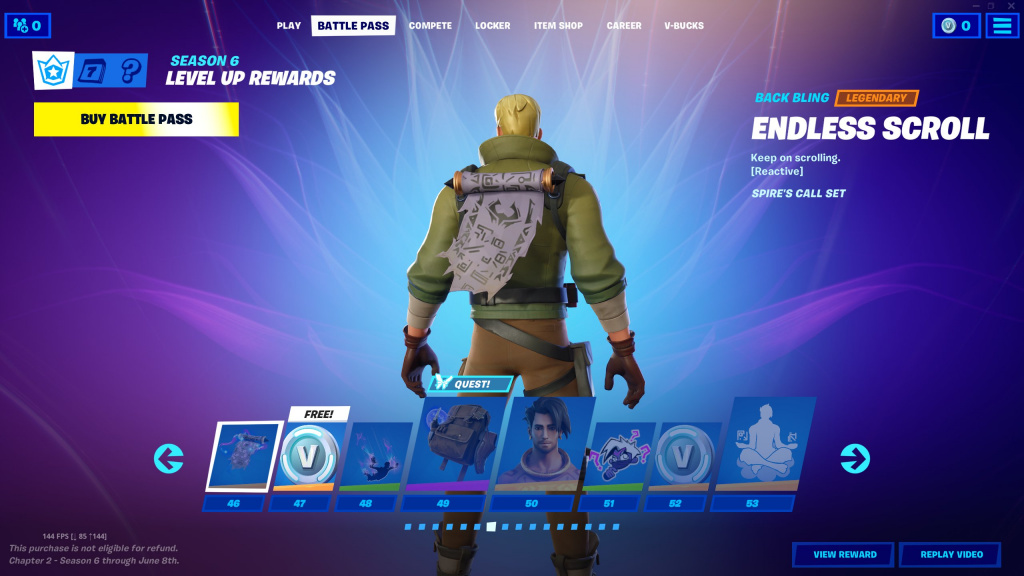 Fortnite Season 6 Battle Pass All Tiers Trailer Skins Cosmetics Price And End Date Ginx Esports Tv Fortnite Season 6 Battle Pass All Tiers Trailer Skins Cosmetics Price And End Date Ginx Esports Tv