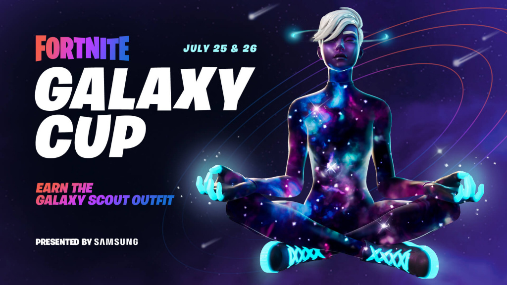 Fortnite Galaxy Scout skin cup how to get