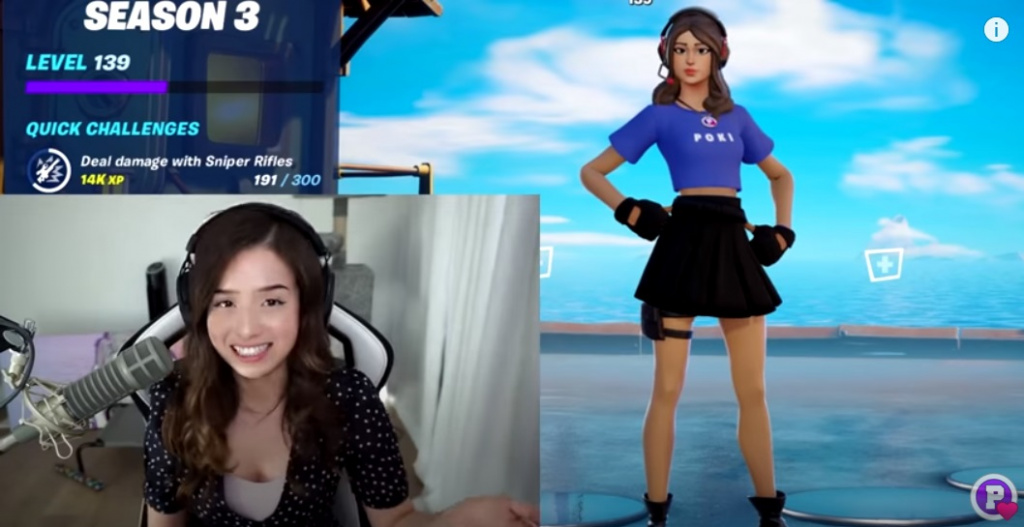 Pokimane Fortnite Skin Created By A Fan Is Fantastic Ginx Esports Tv What Is Pokemane's Skin In Fortnite What Is Pokemane's Skin In Fortnite Pokimane Fortnite Skin Created By A Fan Is Fantastic Ginx Esports Tv