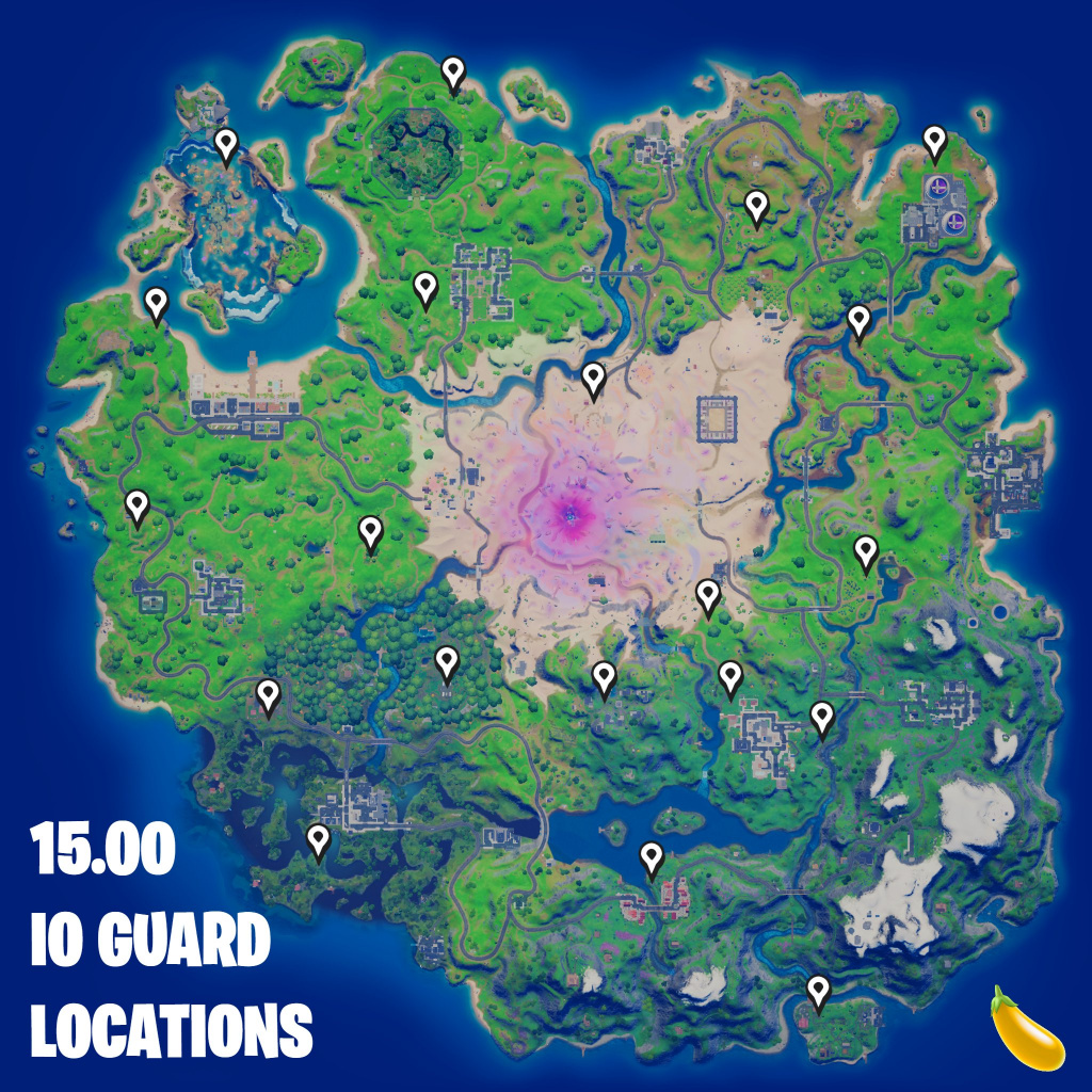 Fortnite Season 5 week 10 challenges how to complete IO Guards locations