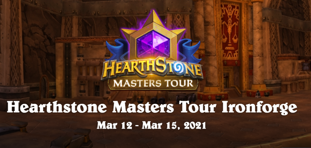 Hearthstone Masters Tour Ironforge schedule