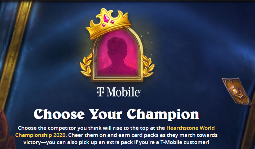 Kilde Påvirke Snavs Hearthstone World Championship 2020: Choose your champion and earn free  packs | GINX Esports TV