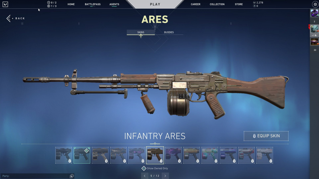 Infantry Ares