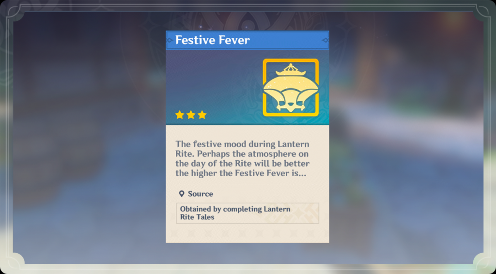 Lantern Rite Festive Fever