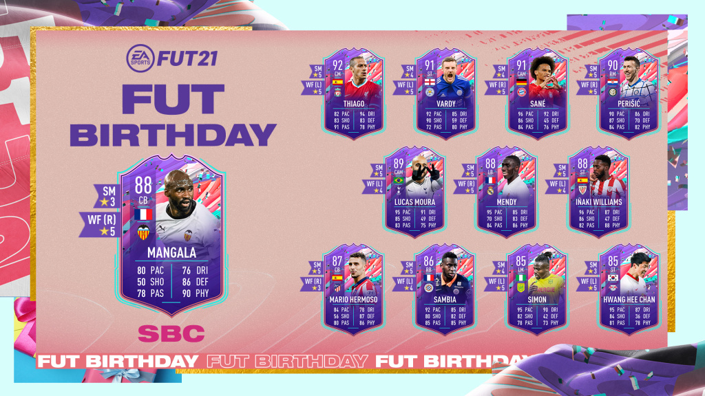 Fifa 21 Fut Birthday Team 2 Start Time Leaks Sbc And Objectives Ginx Esports Tv