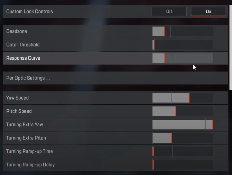 best apex controller settings season 11