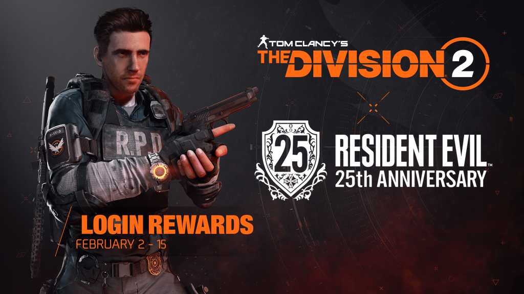 the division 2 resident evil outfits login rewards