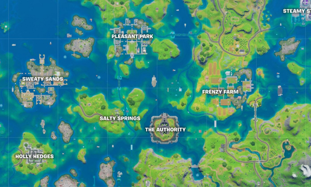 Fortnite Chapter 2 Season 3 Week 1 Map