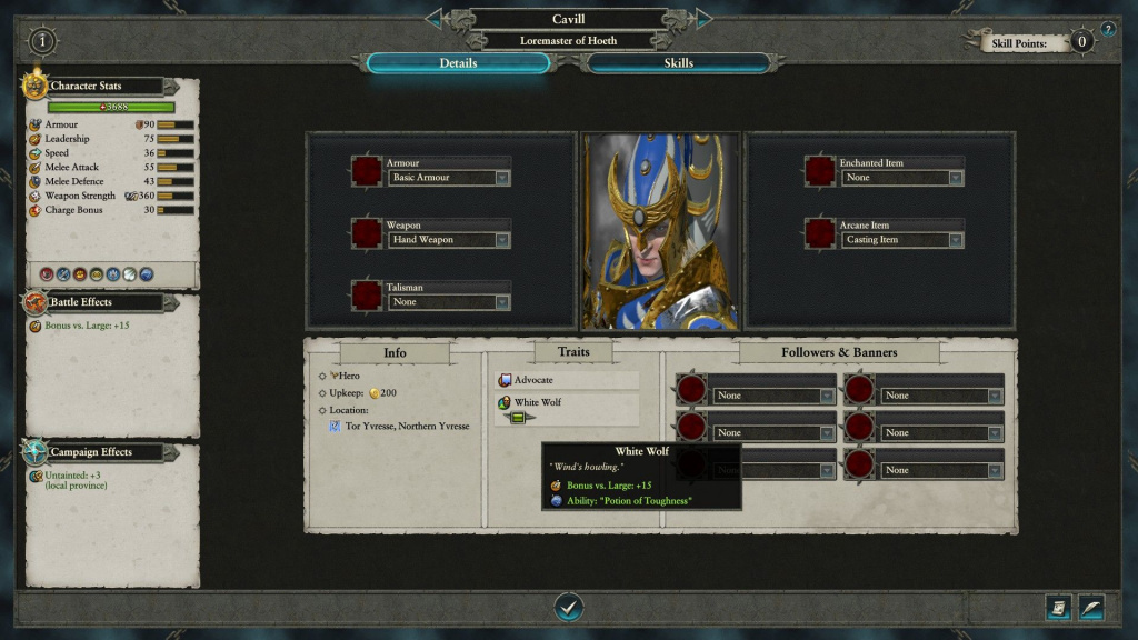 Henry Cavill Total War Warhammer 2