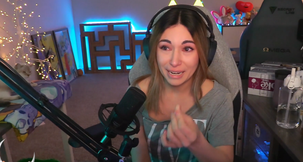 alinity suicide crying