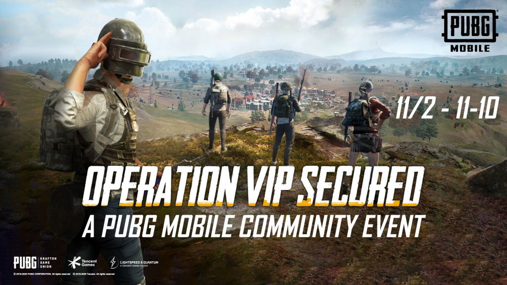 PUBG Mobile community event operation VIP secured rules how to join prizes