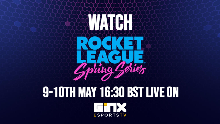 Rocket League Spring Series GINX.TV UK TV SKY CHANNEL 433