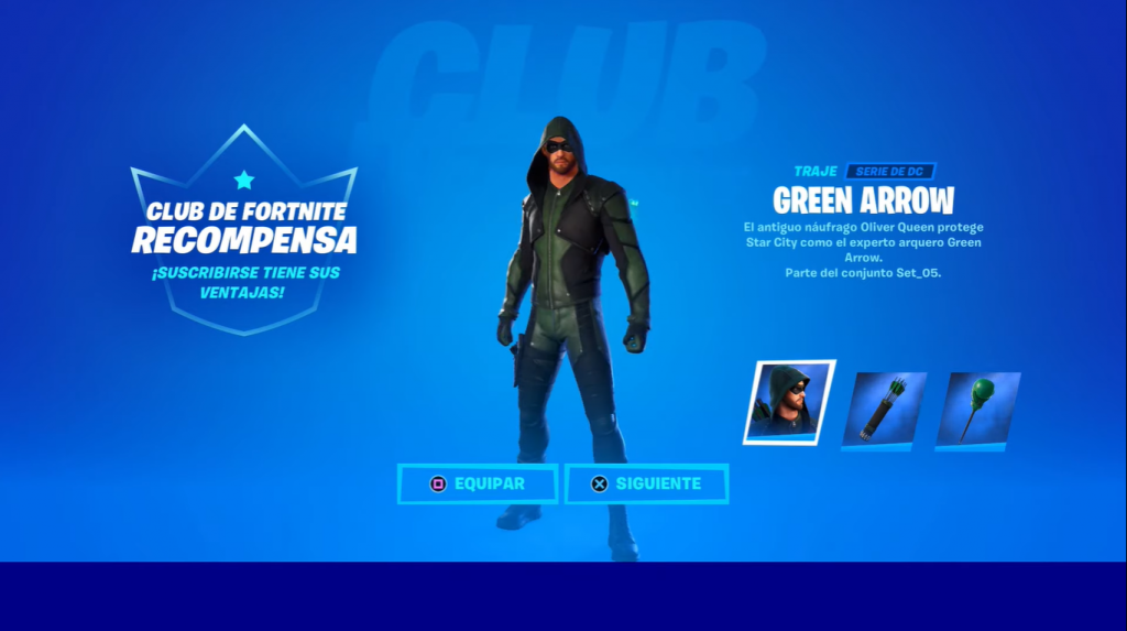 Fortnite Green arrow how to get