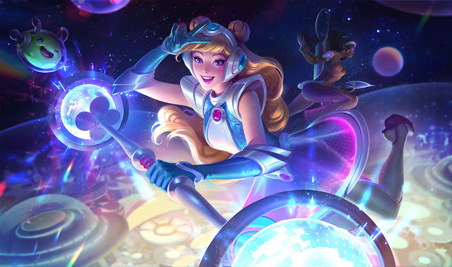 Space Groove Lux skin line