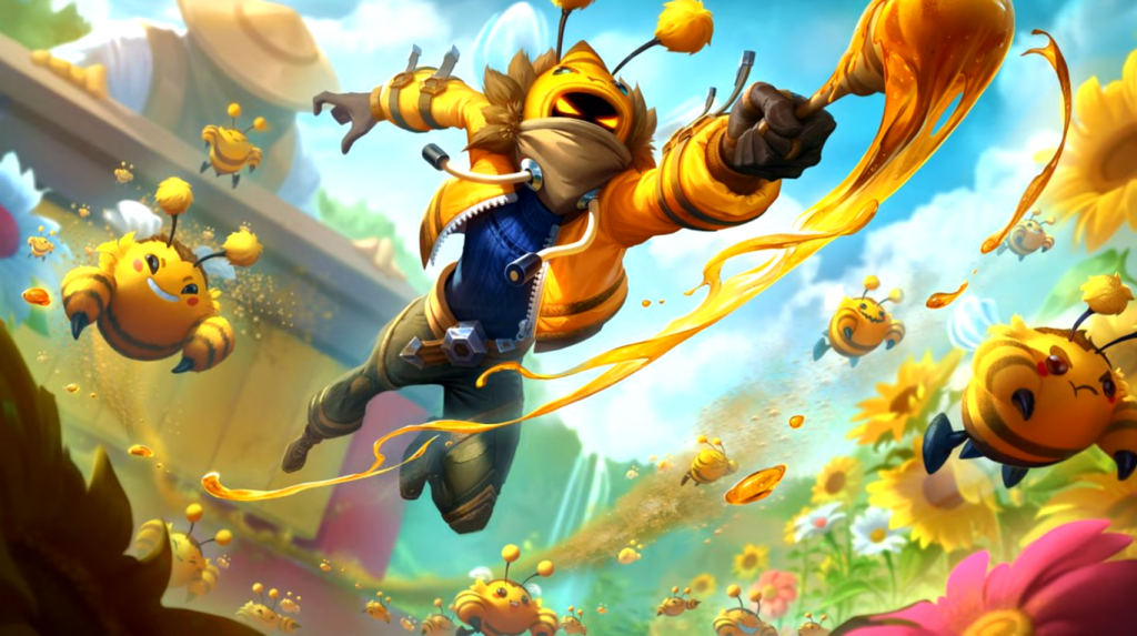 League of Legends Bee-themed skins spring march 2021