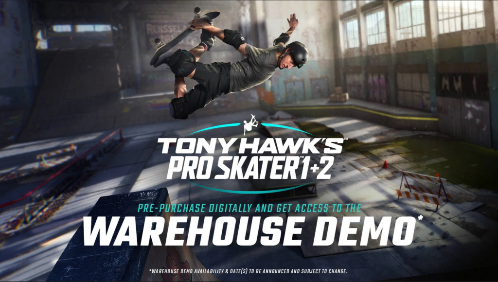 Tony Hawk Pro Skater 1 and 2 demo activision pre-order