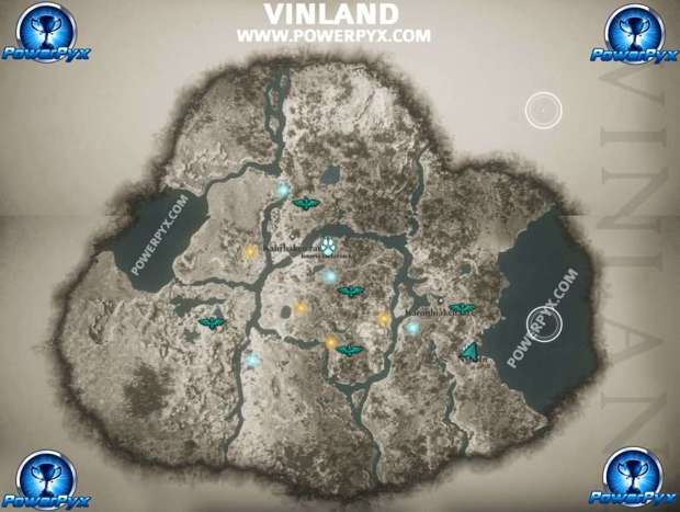 Assassin's creed valhalla map locations regions