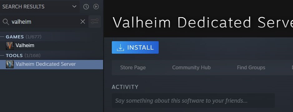Valheim dedicated server local server hosting how to set up requirements