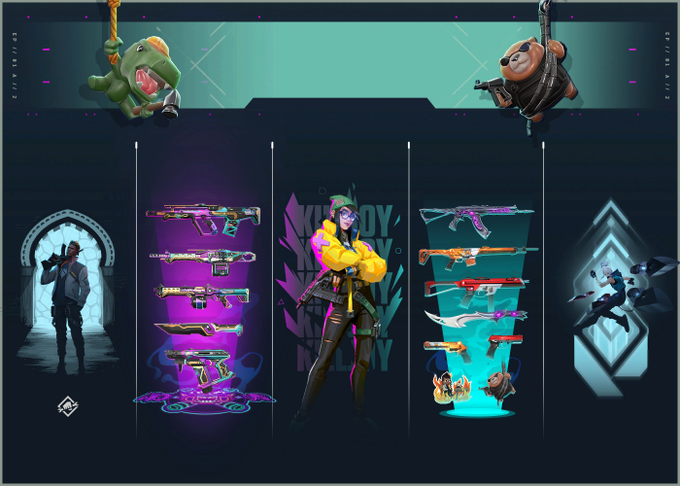 Valorant Act 2 Battle Pass: Skins, cost, player cards, sprays, gun ...