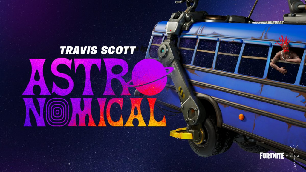 Astronomical Fortnite Travis Scott