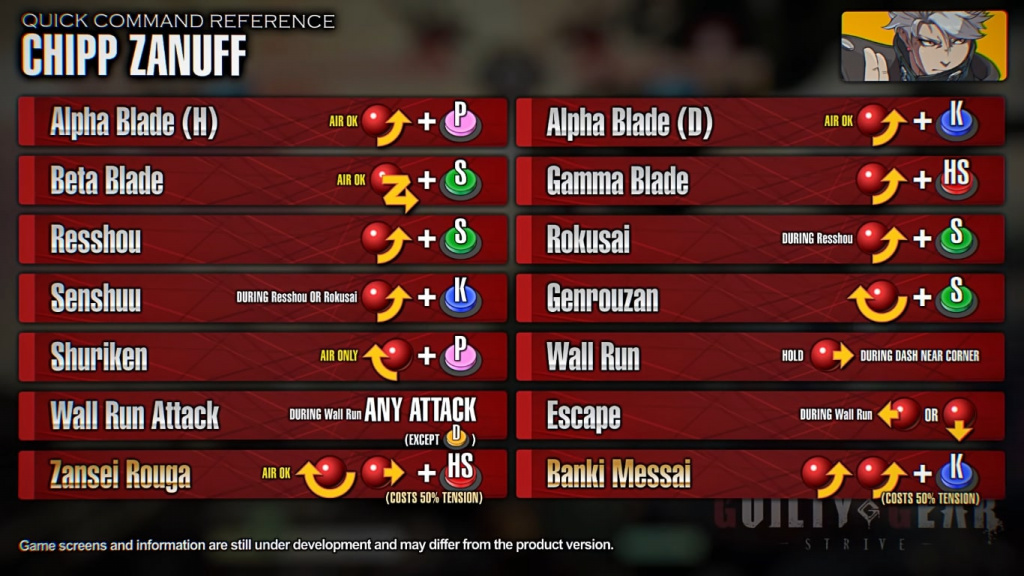 Guilty Gear Strive Character guide and tips