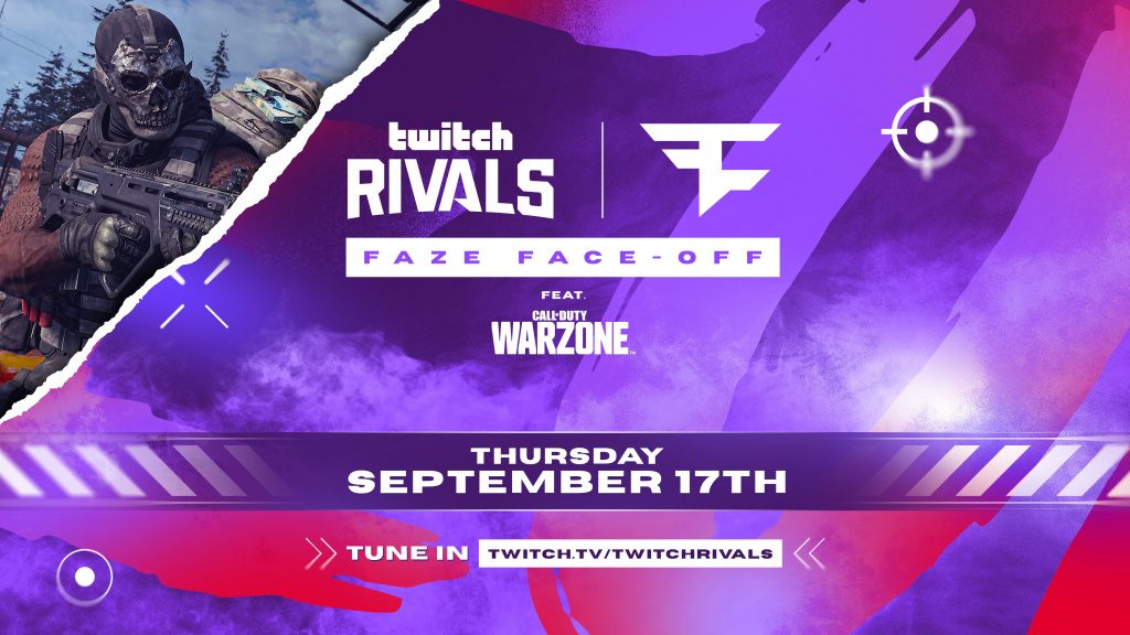 FaZe clan Face-off Twitch Rivals how to watch