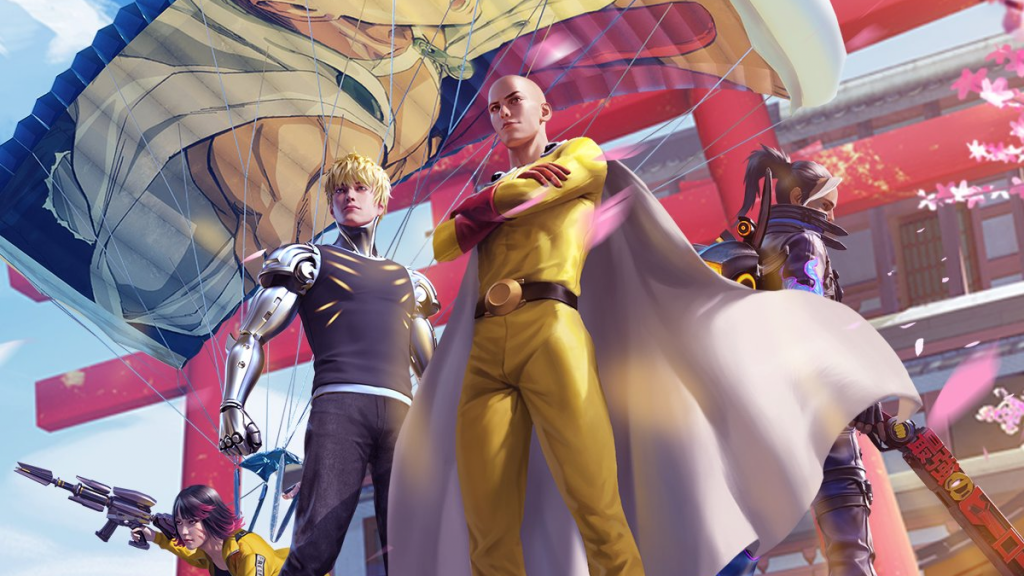 Free Fire One punch man release date