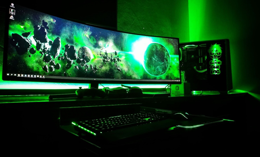 Green Gaming Setups ~ 19 Best Green Themed Gaming Setups Ideas ...