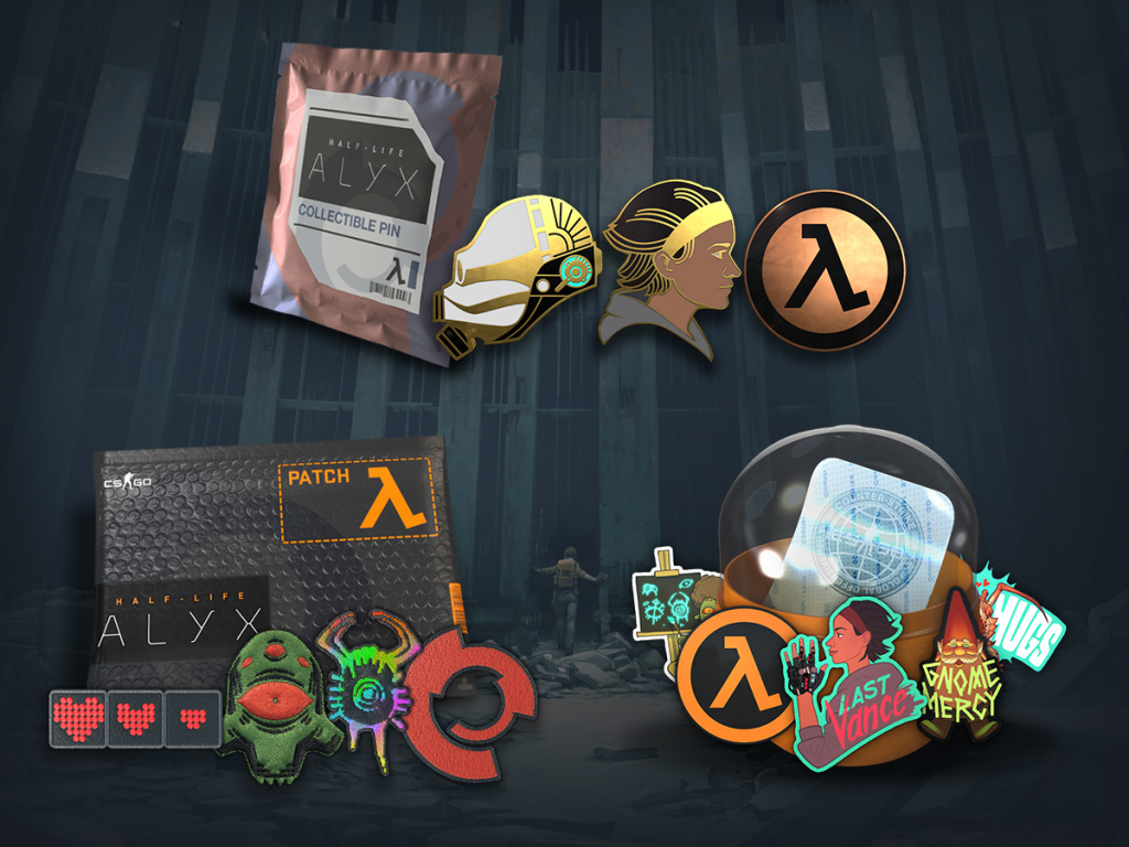Cs Go Marks Half Life Alyx Launch With Special Cosmetics