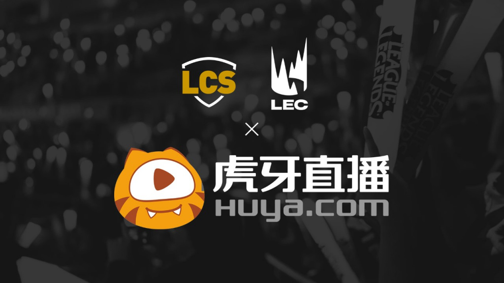 Huya broadcasts LCS and LEC 