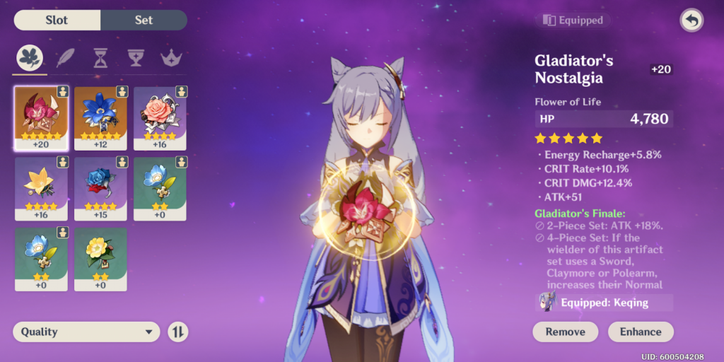 keqing artifact build keqing artifact build