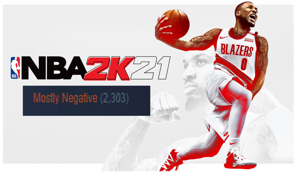 NBA 2k211 negative reviews NBA 2k20 DLC