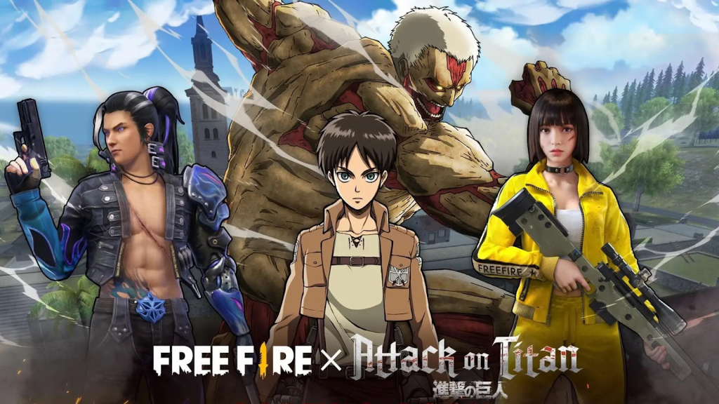 Free Fire X Attack On Titan Event Skins Leaked Ginx Esports Tv